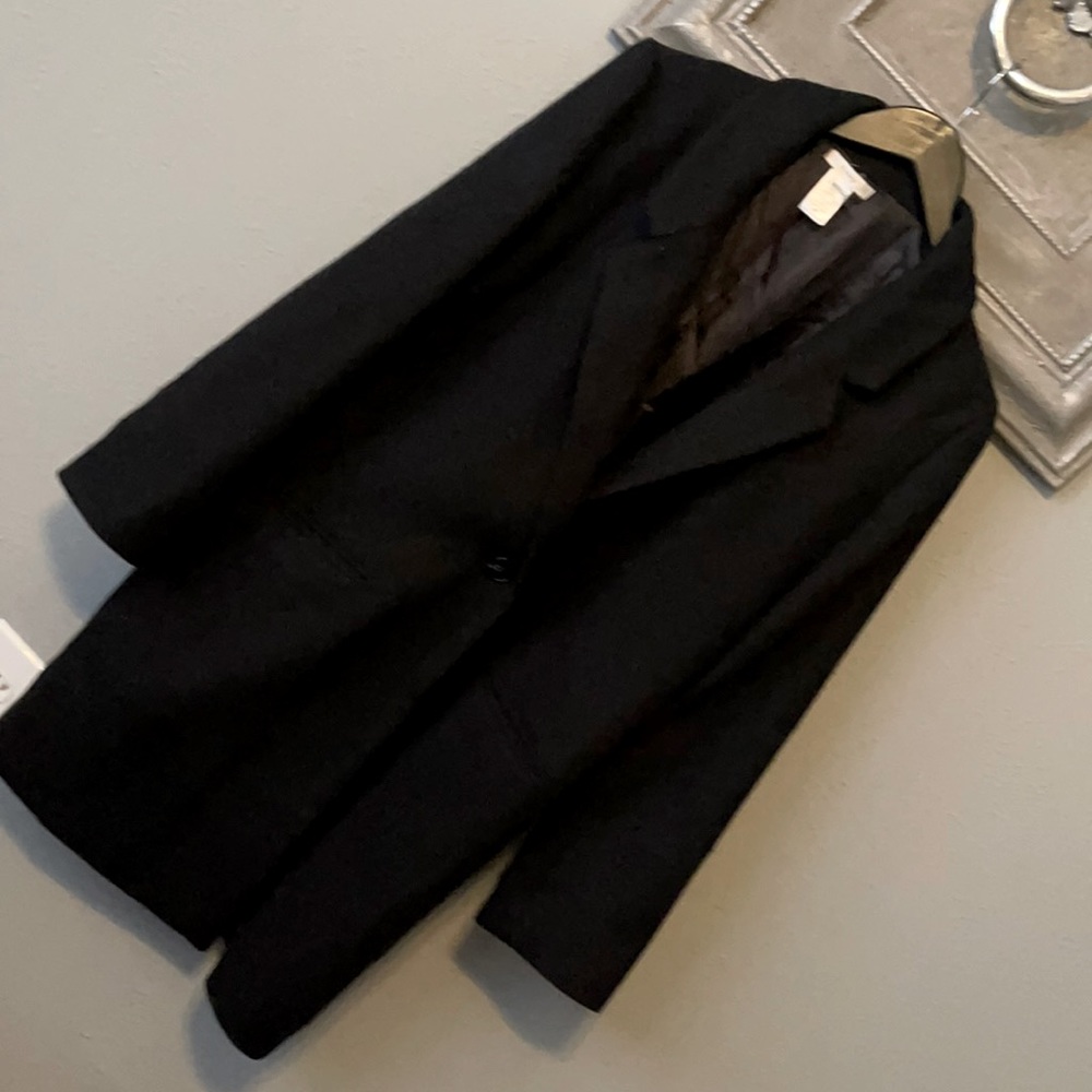 Esley Black long blazer . Barely used.